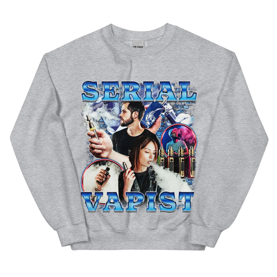 Serial Vapist (Updated Design!) Sweatshirt - Orbital Clothing