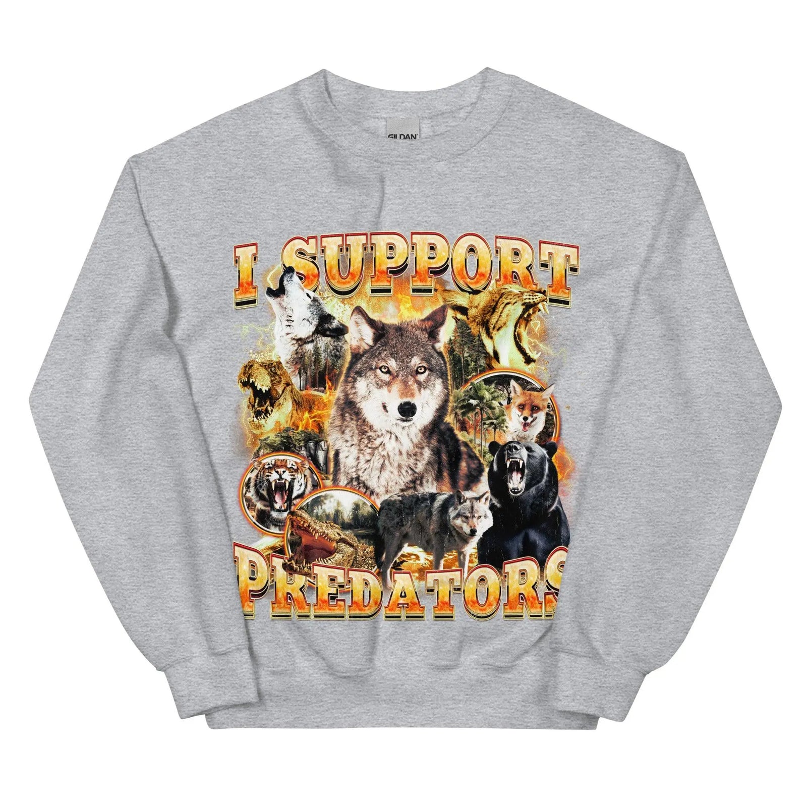 I Support Predators Sweatshirt - Orbital Clothing