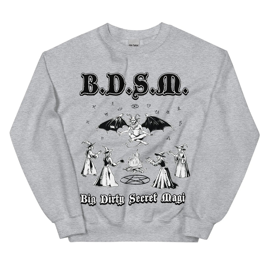 BDSM (Big Dirty Secret Magic) sweatshirt - Orbital Clothing