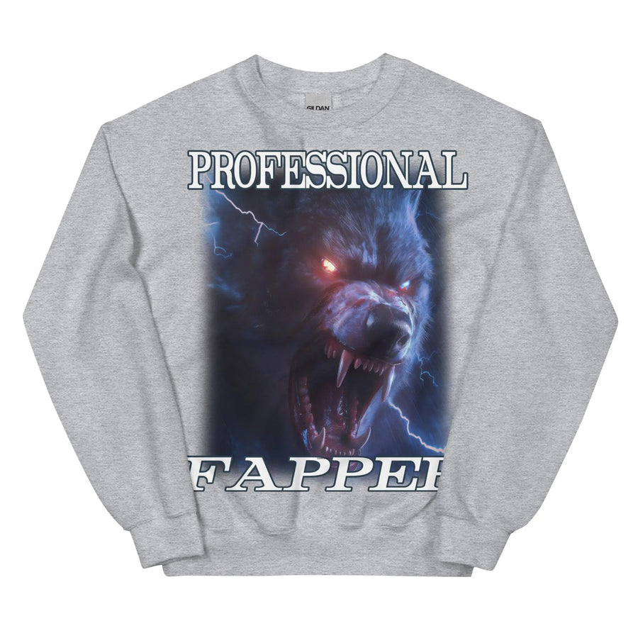 Professional Fapper sweatshirt - Orbital Clothing