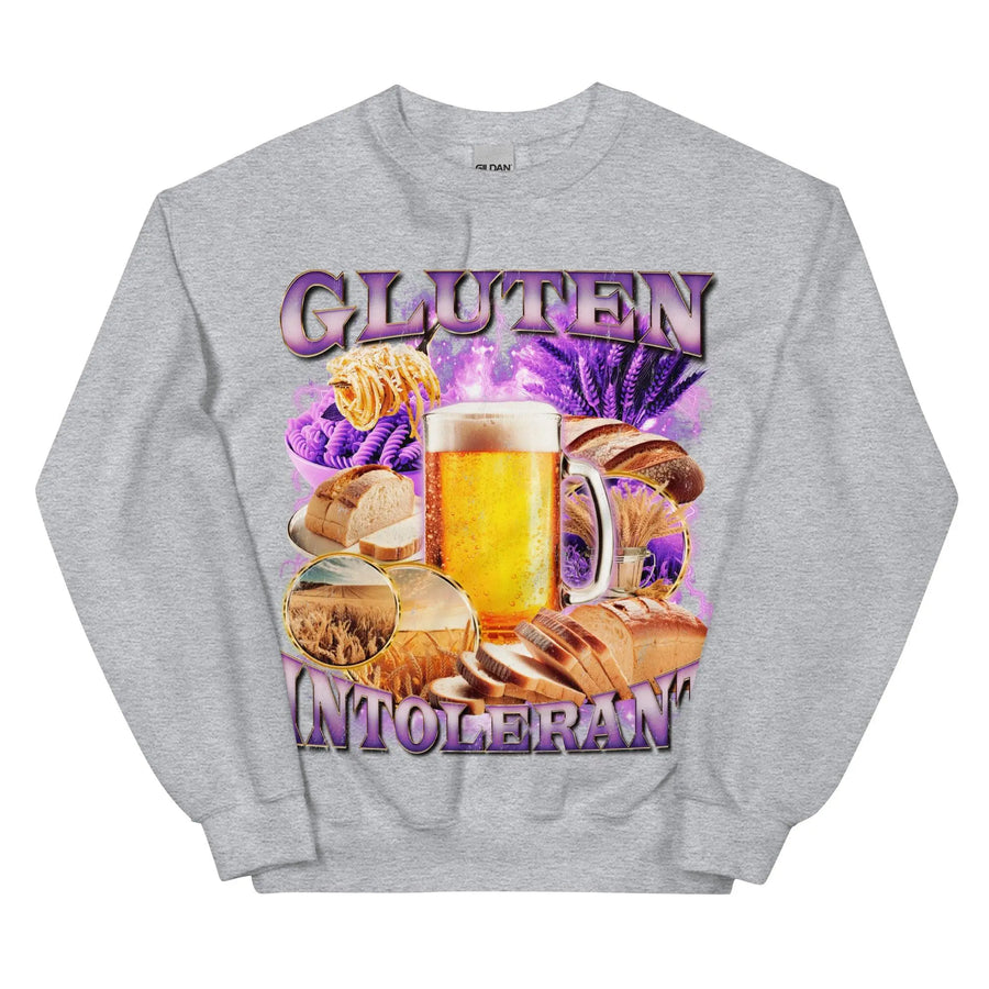 Gluten Intolerant (Updated Design) sweatshirt - Orbital Clothing