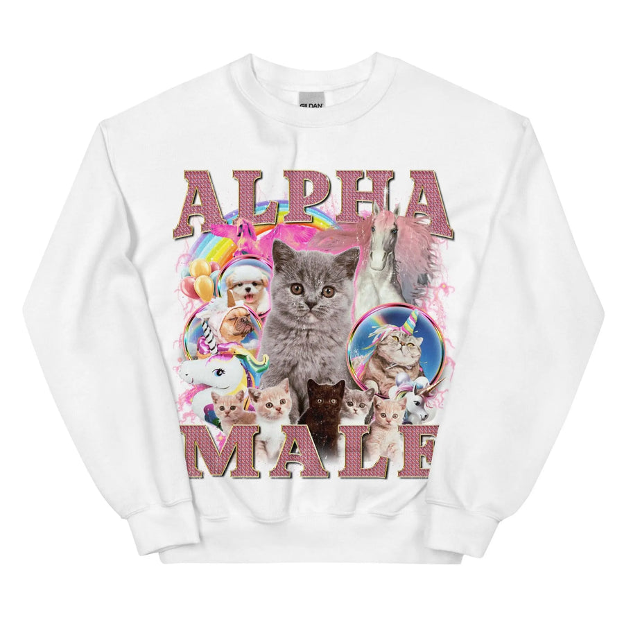 Alpha Male (Updated Design!) Sweatshirt - Orbital Clothing