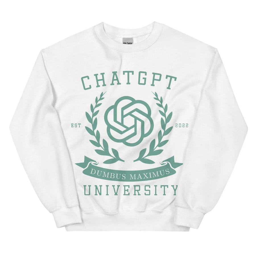 Chat GPT University sweatshirt - Orbital Clothing