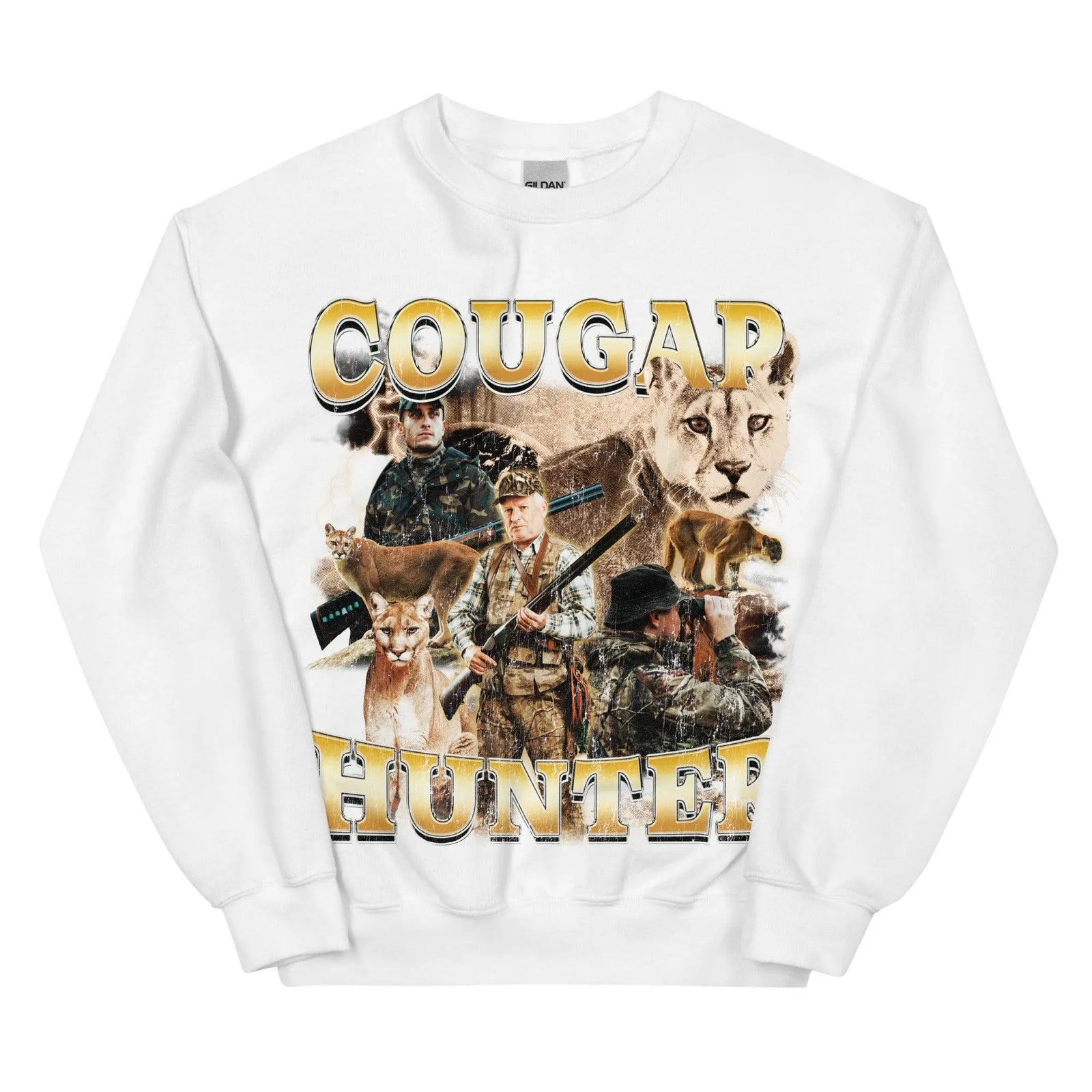 Cougar Hunter Sweatshirt - Orbital Clothing