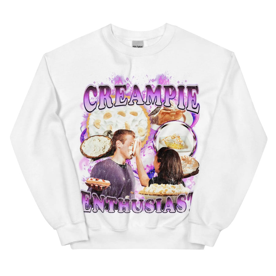 Creampie Enthusiast Sweatshirt - Orbital Clothing