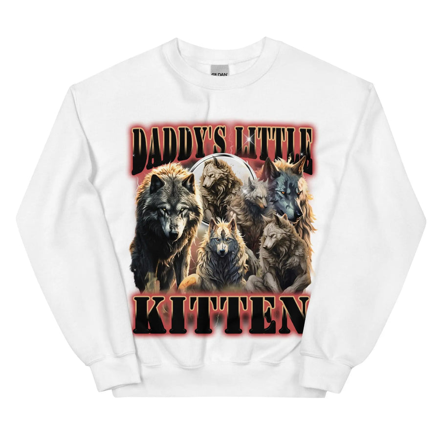 Daddy's Little Kitten Sweatshirt - Orbital Clothing
