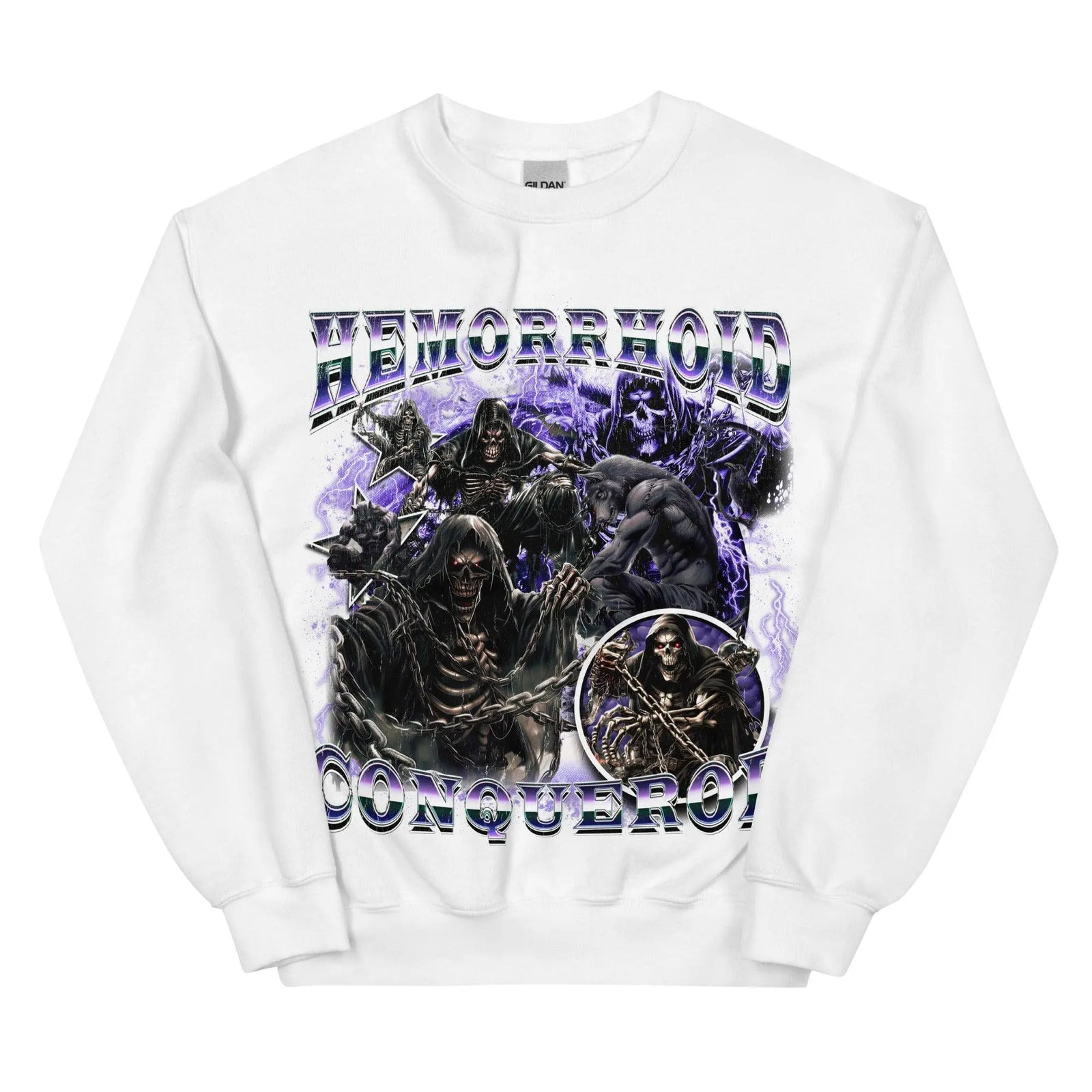Hemorrhoid Conqueror Sweatshirt - Orbital Clothing