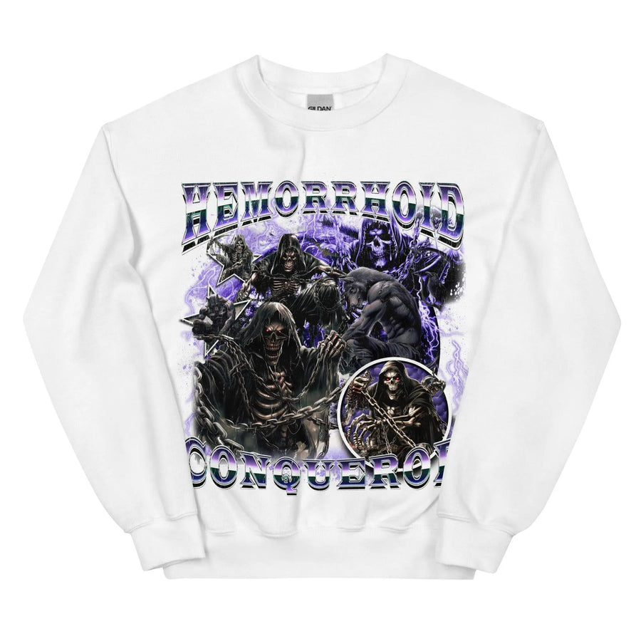 Hemorrhoid Conqueror Sweatshirt - Orbital Clothing