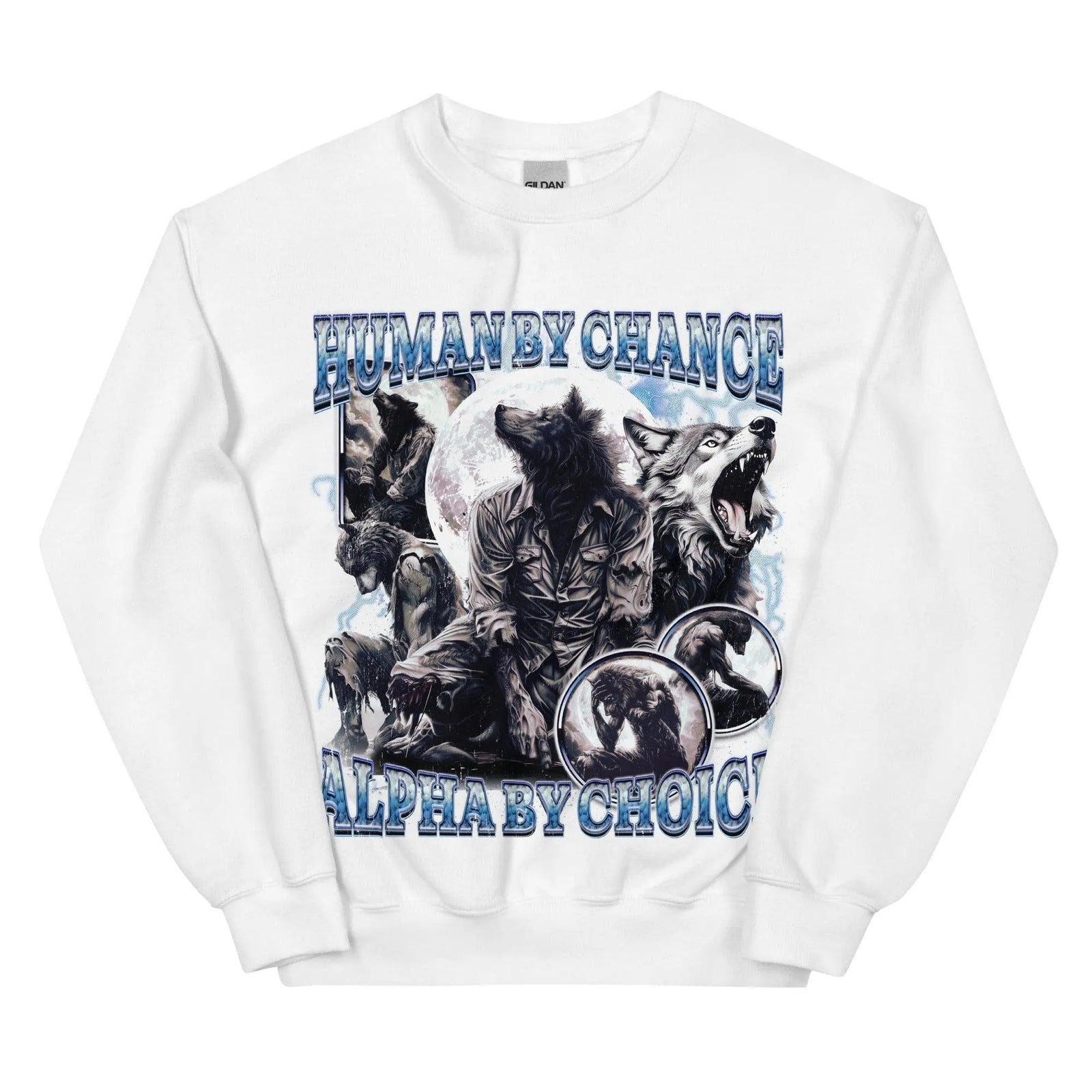 Human by Chance Alpha by Choice Sweatshirt - Orbital Clothing