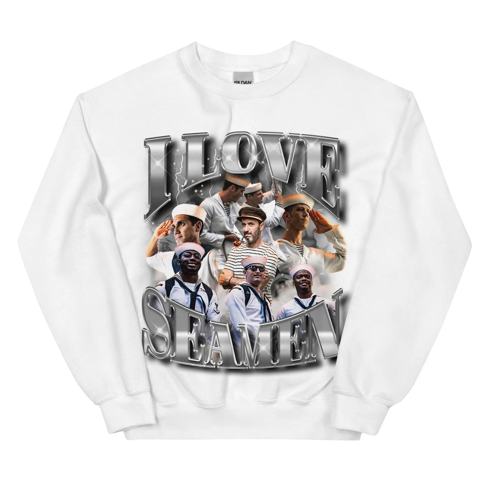 I Love Seamen Sweatshirt - Orbital Clothing