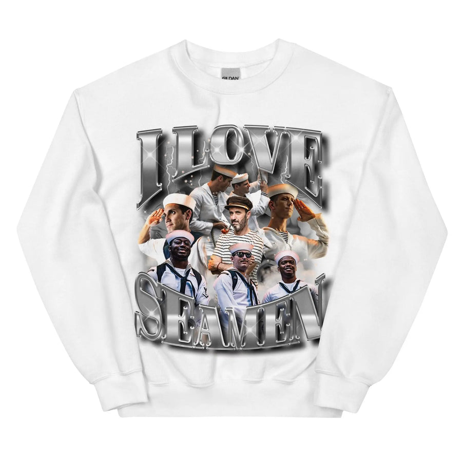 I Love Seamen Sweatshirt - Orbital Clothing
