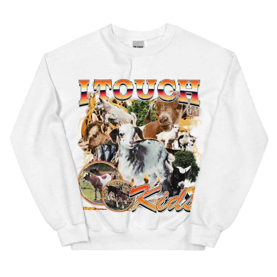 I Touch Kids Sweatshirt - Orbital Clothing