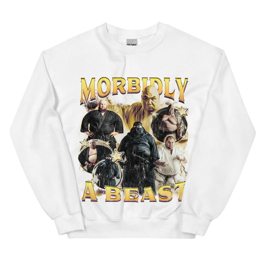 Morbidly a Beast Sweatshirt - Orbital Clothing