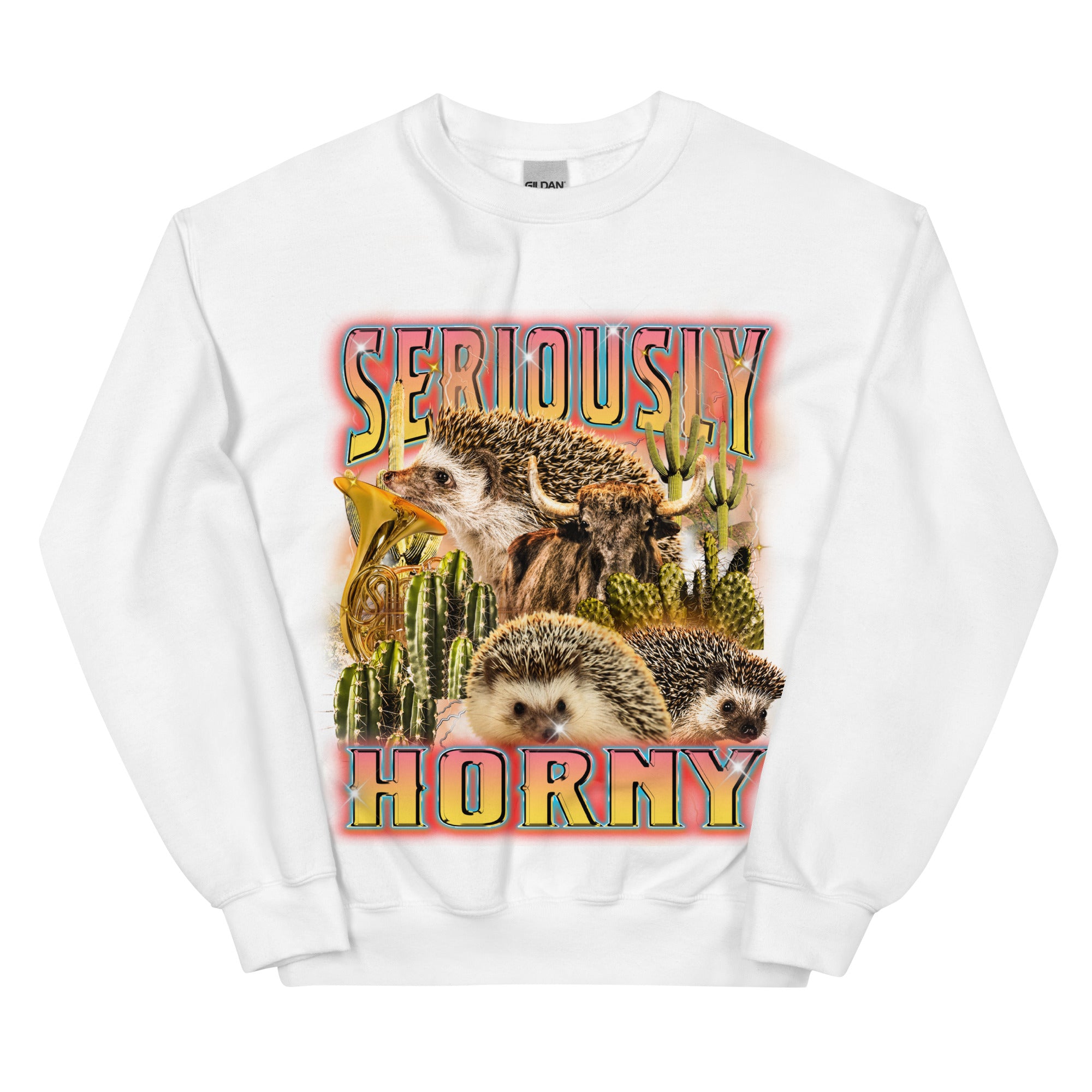 Seriously Horny Sweatshirt