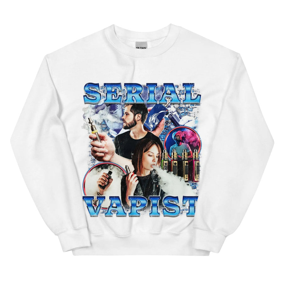 Serial Vapist (Updated Design!) Sweatshirt - Orbital Clothing