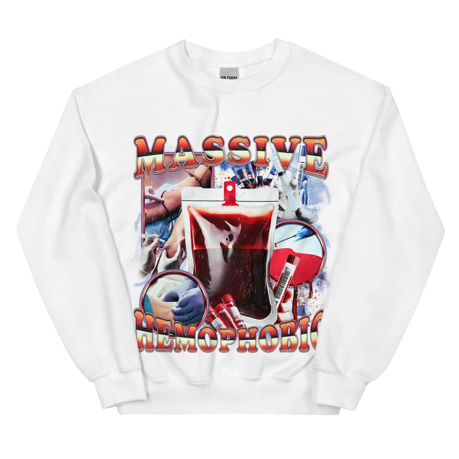 Massive Hemophobic Sweatshirt - Orbital Clothing
