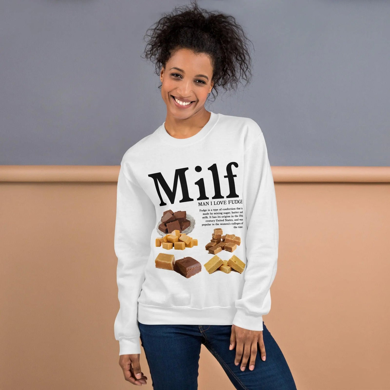 Man I Love Fudge Sweatshirt - Orbital Clothing