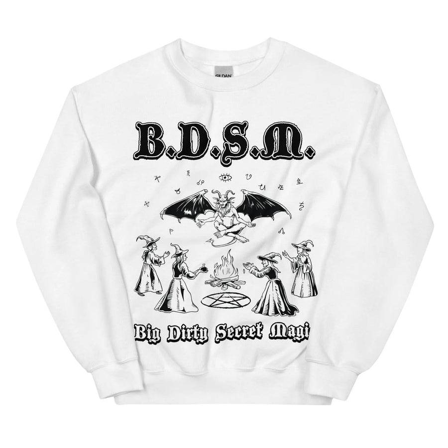 BDSM (Big Dirty Secret Magic) sweatshirt - Orbital Clothing