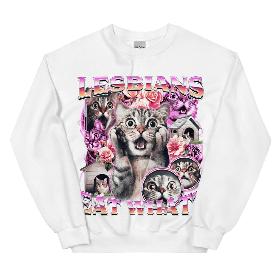 Lesbians Eat What sweatshirt - Orbital Clothing