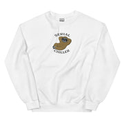 Serial Chiller (Embroidered) sweatshirt