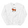 I Love Weiners (sausage dogs) Embroidered sweatshirt