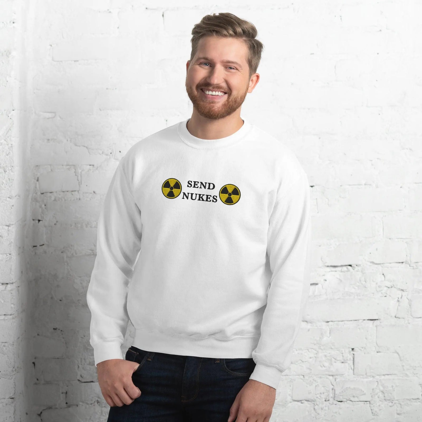 Send Nukes sweatshirt - Orbital Clothing