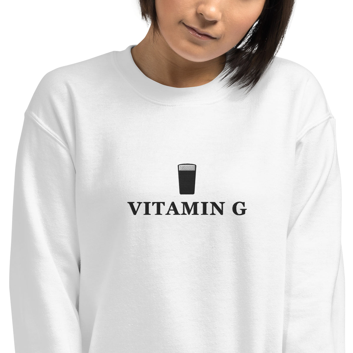 Vitamin G embroidered sweatshirt Orbital Clothing