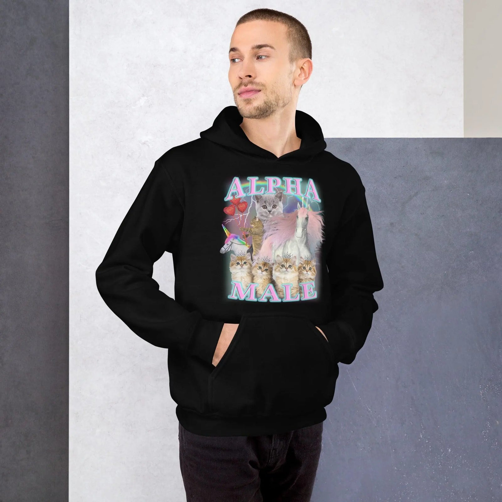 Alpha Male (OG Design!) Hoodie - Orbital Clothing