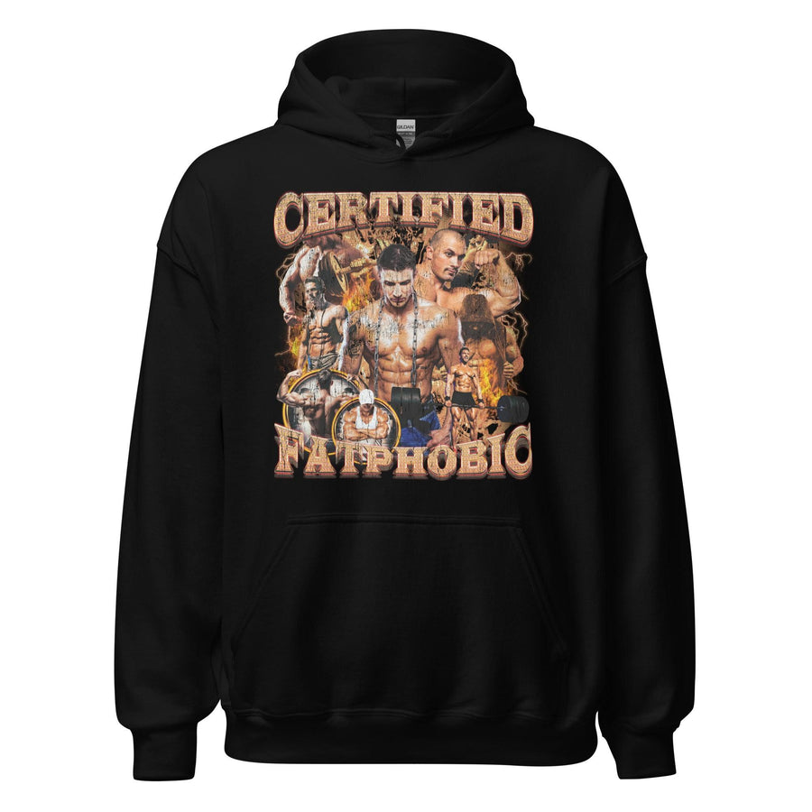 Certified Fatphobic Hoodie - Orbital Clothing