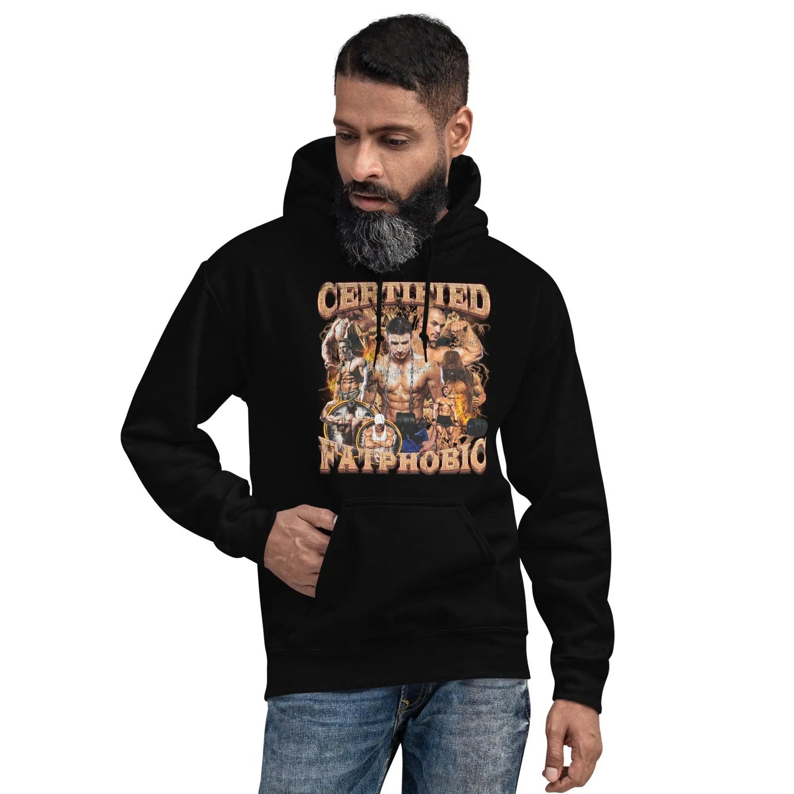 Certified Fatphobic Hoodie - Orbital Clothing