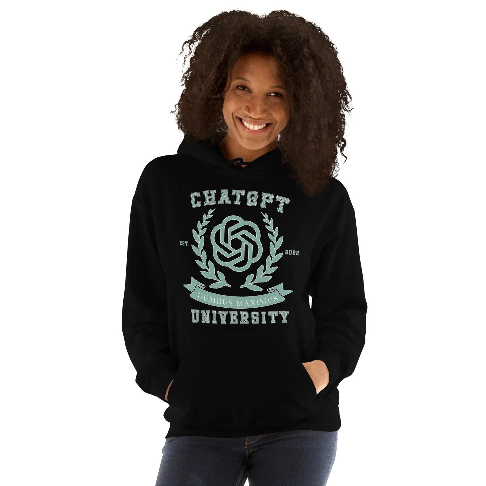 Chat GPT University Hoodie - Orbital Clothing