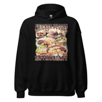 Chicken Nugget Enthusiast Hoodie - Black / S