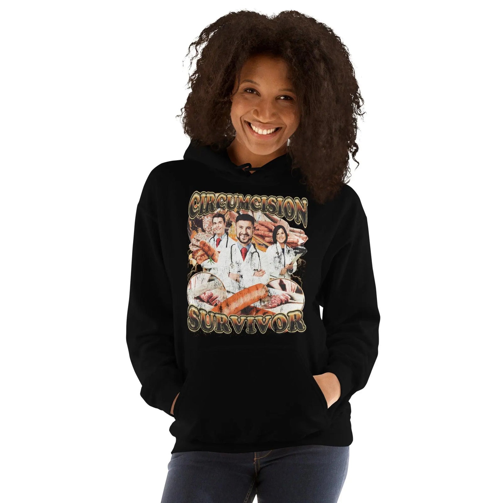 Circumcision Survivor Hoodie - Orbital Clothing