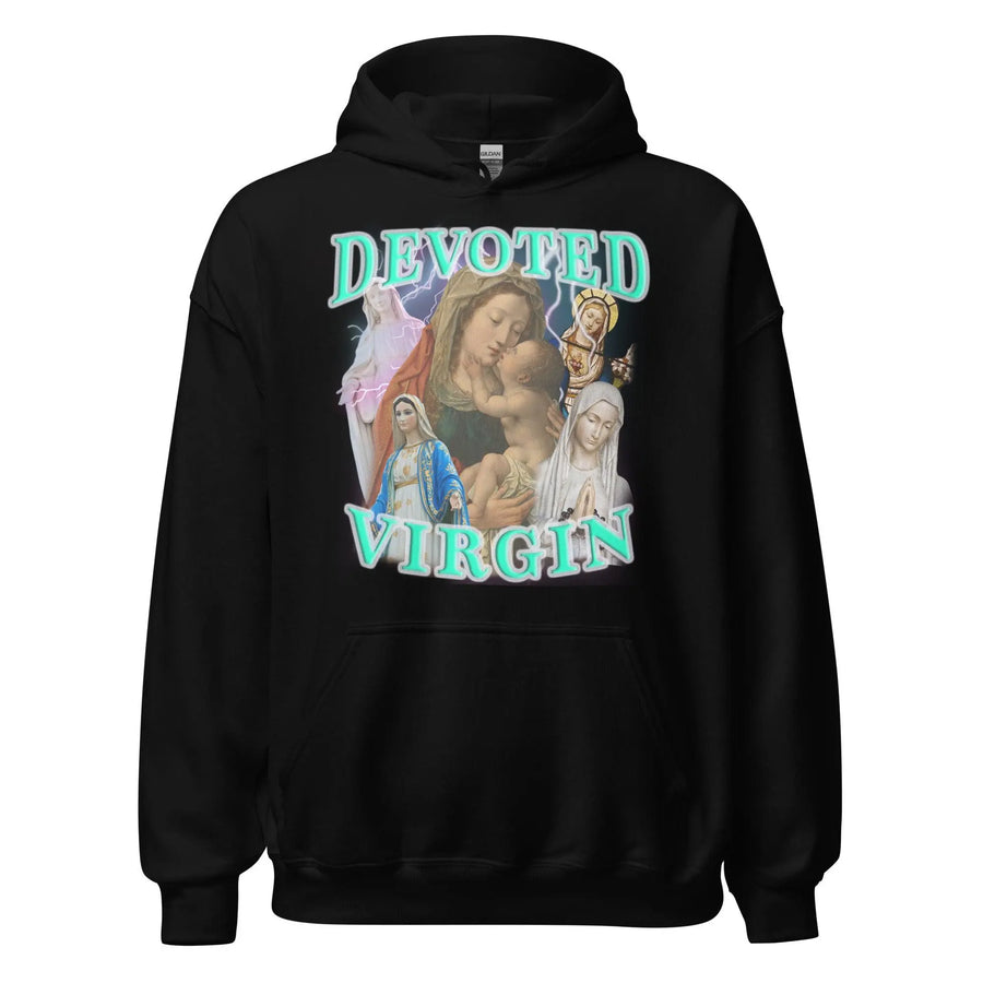 Devoted Virgin Hoodie - Orbital Clothing