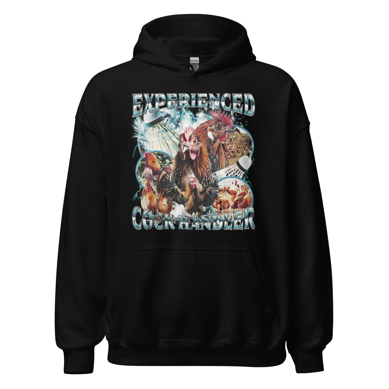 Experienced Cock Handler (Updated Design!) Hoodie - Orbital Clothing