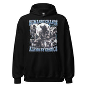 Mens door kans Alpha door keuze hoodie