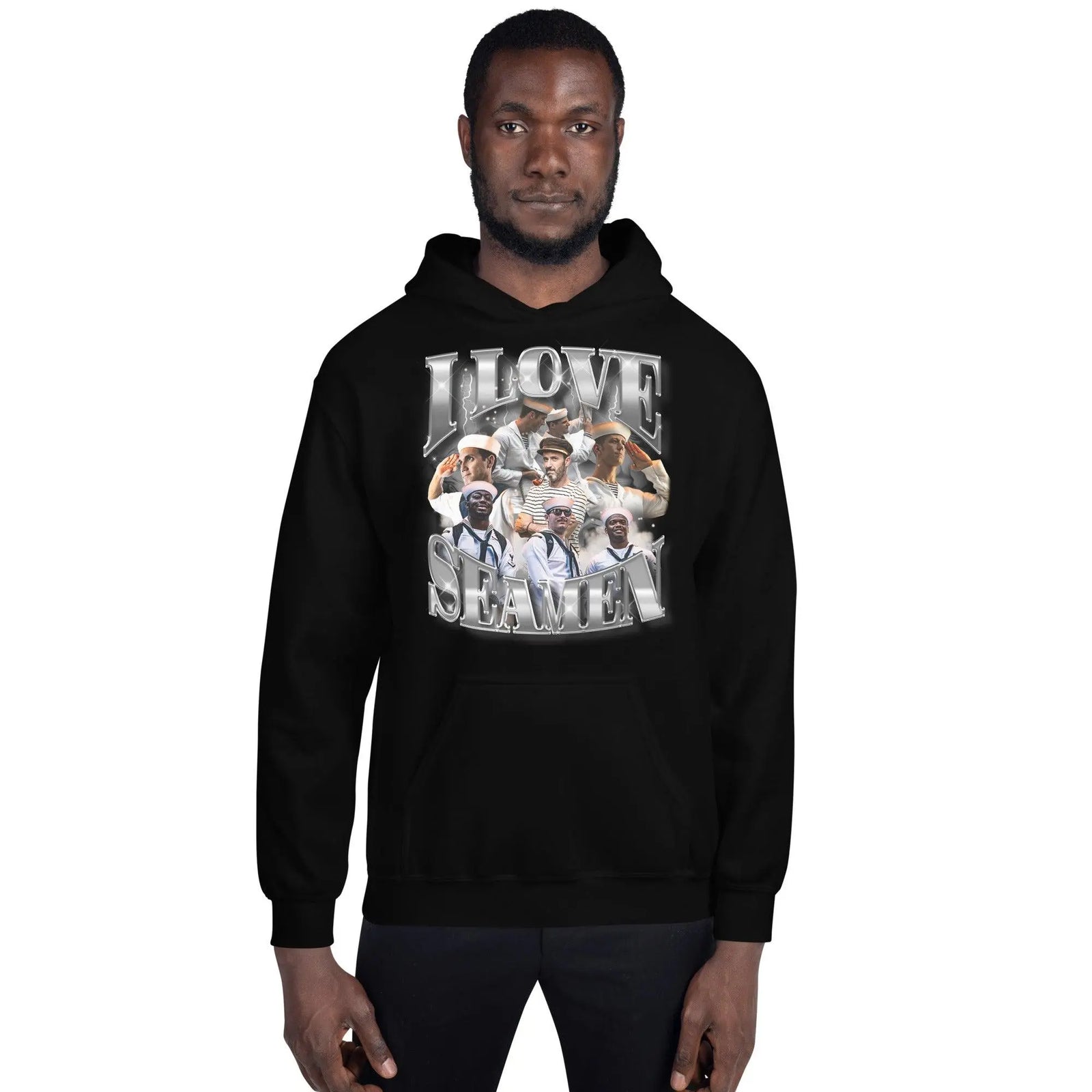I Love Seamen Hoodie - Orbital Clothing