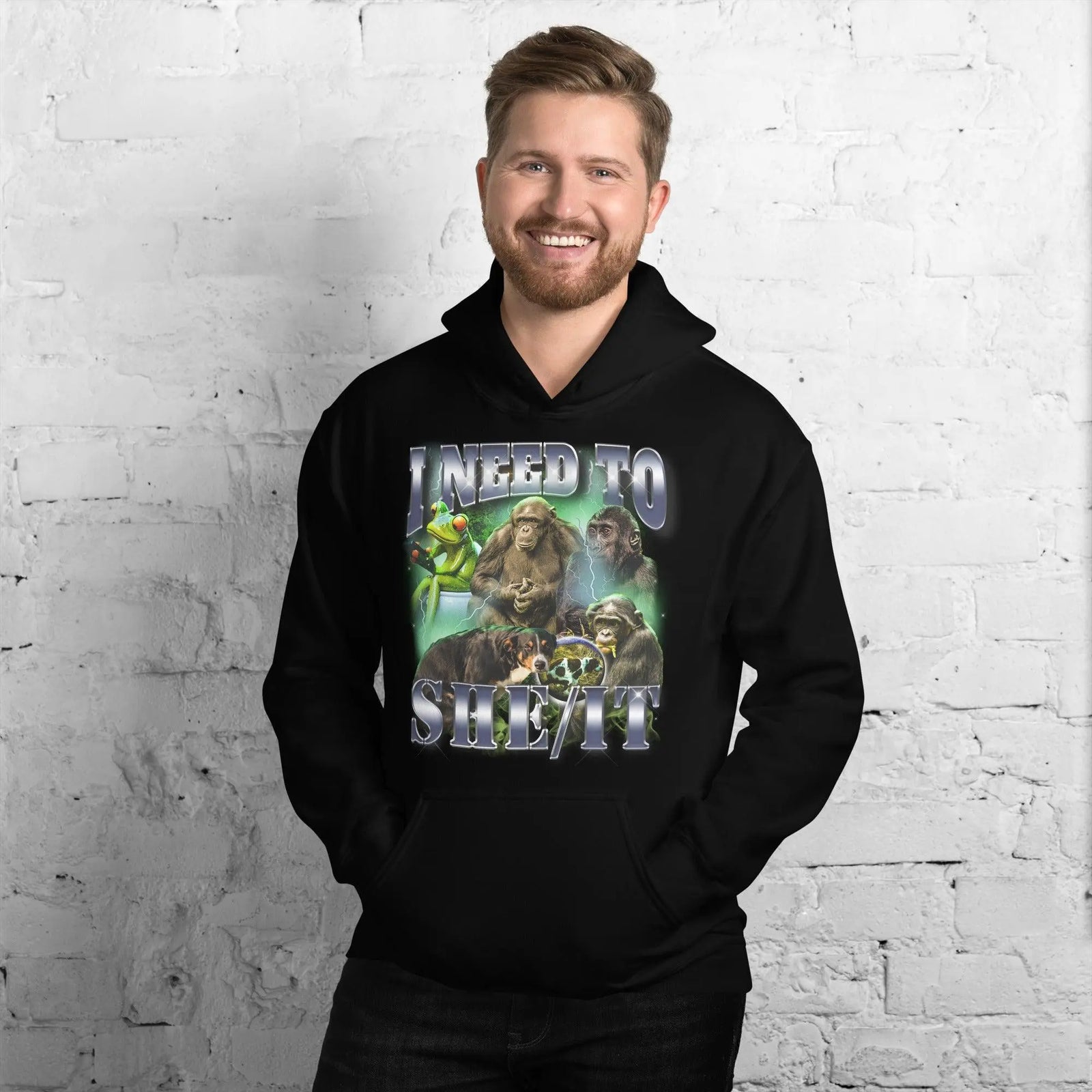 I need to she/it Hoodie - Orbital Clothing