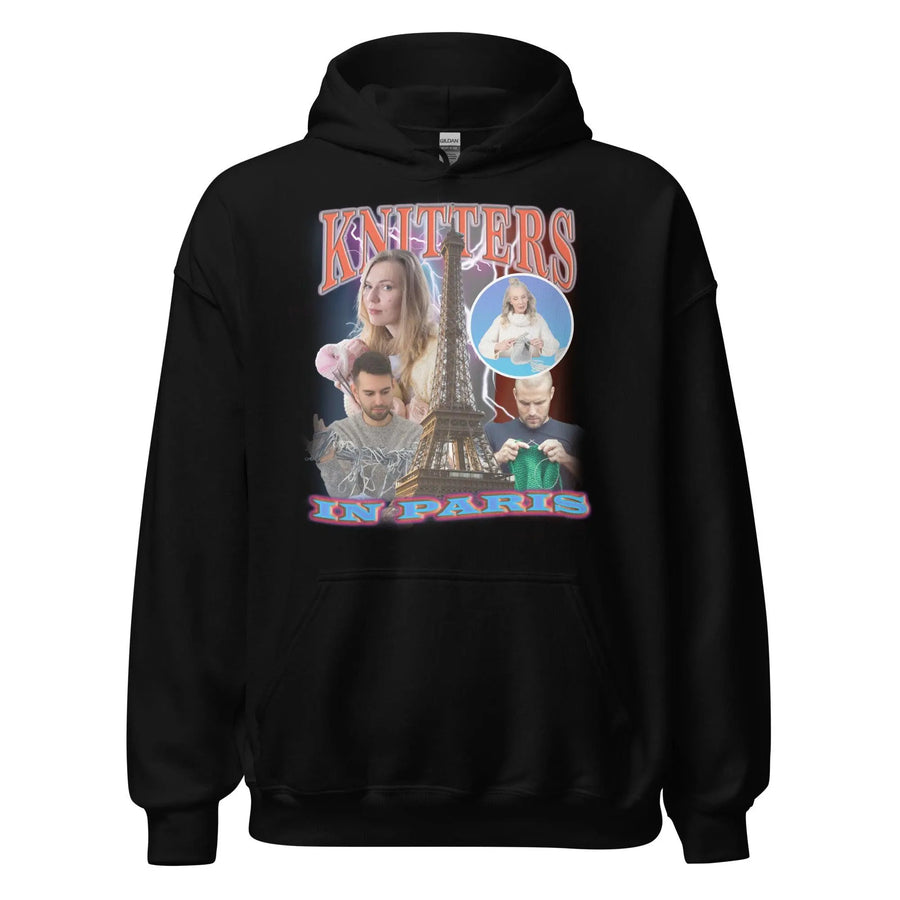 Knitters in Paris Hoodie - Orbital Clothing