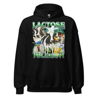 Lactose Tolerant (Updated Design!) Hoodie - Black / S
