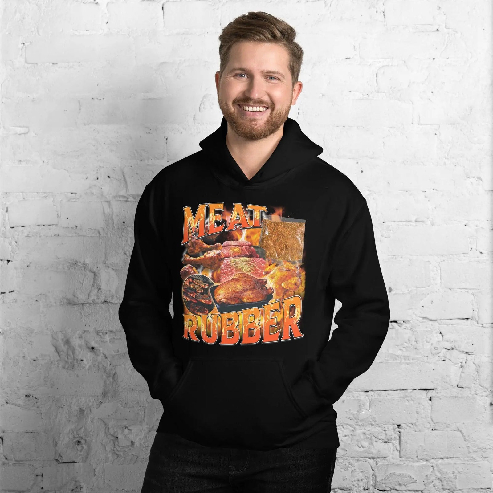 Meat Rubber Hoodie - Orbital Clothing