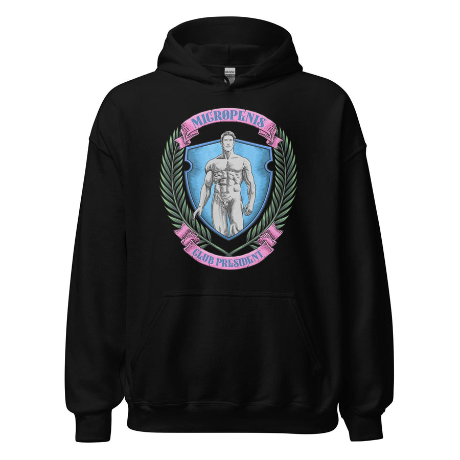 Micro Penis Club President Hoodie - Orbital Clothing