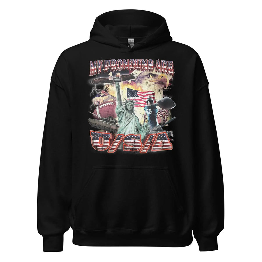 My Pronouns are U/S/A Hoodie - Orbital Clothing