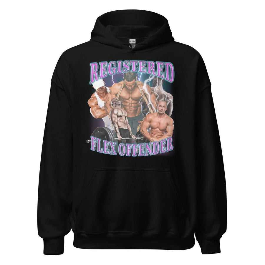 Registered Flex Offender Hoodie - Orbital Clothing