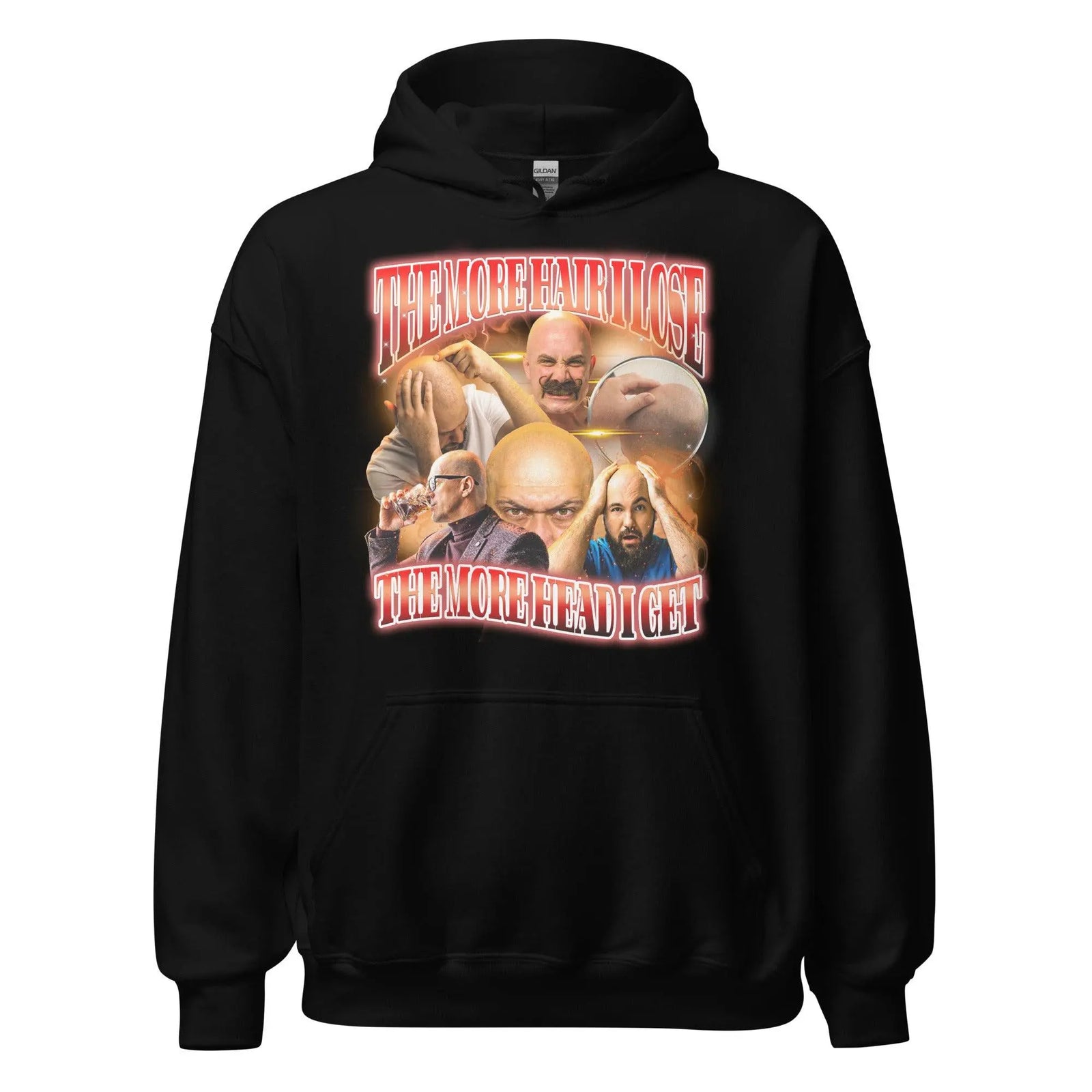 The more hair I lose the more head I get Hoodie - Orbital Clothing