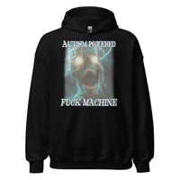 Autism Powered Fuck Machine Hoodie - Black / S