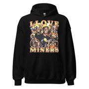 Ich liebe Bergleute (Neues Design!) Hoodie