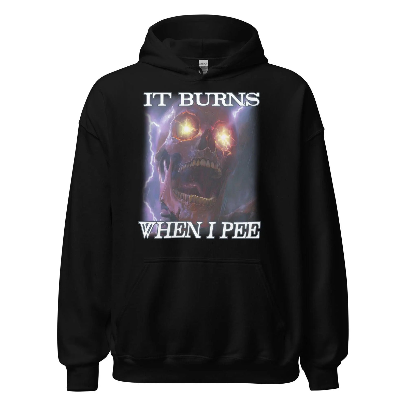 It Burns When I Pee Hoodie - Orbital Clothing