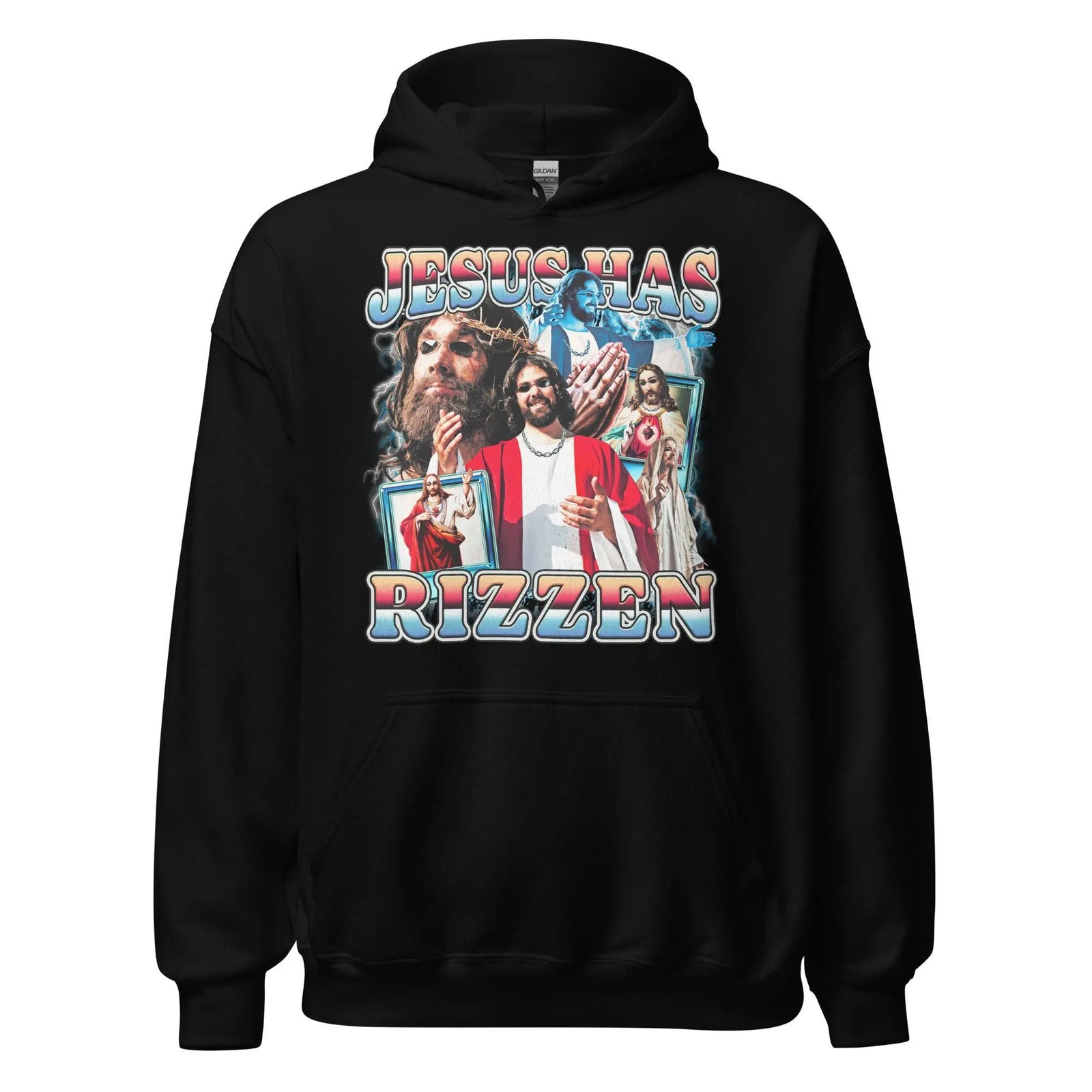 Jesus Has Rizzen (Updated Design) Hoodie - Orbital Clothing