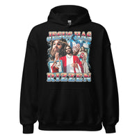 Jesus Has Rizzen (Updated Design) Hoodie - Black / S